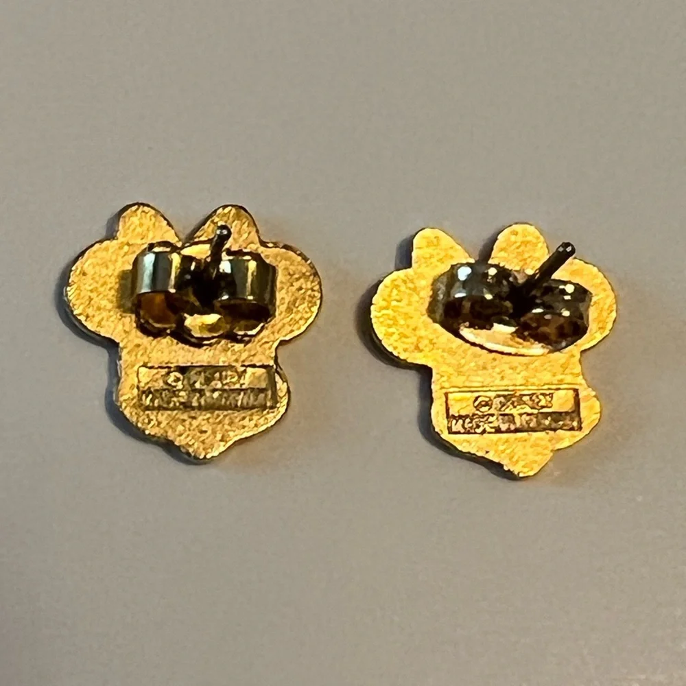 Disney Minnie Mouse Earrings - Red and Black